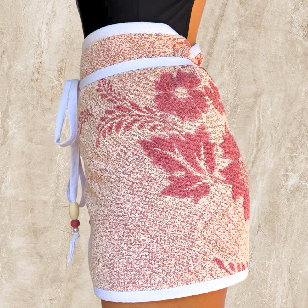 Oxfordshire Vintage REVERSIBLE Towel Wrap Skirt