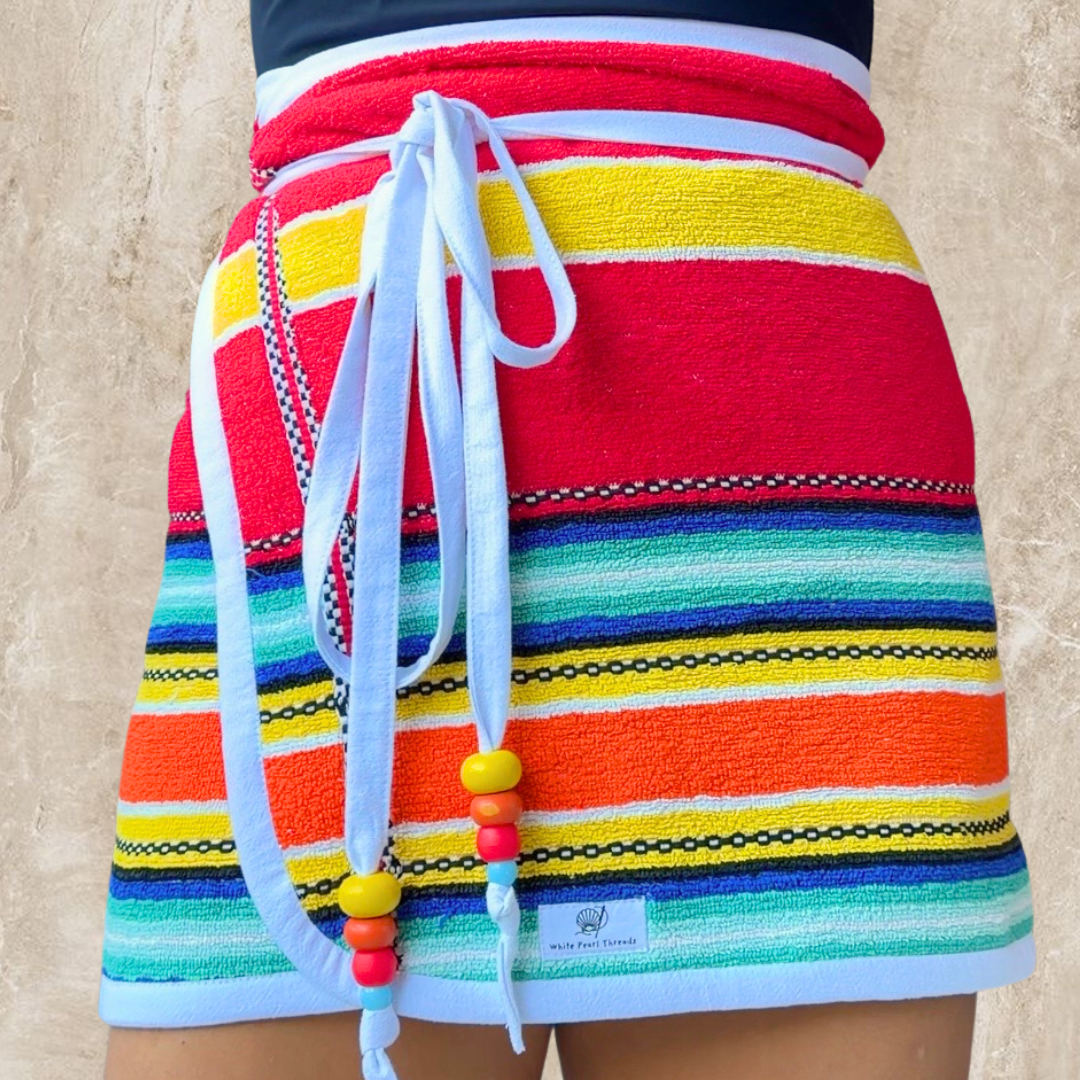 Acapulco Vintage Towel Wrap Skirt