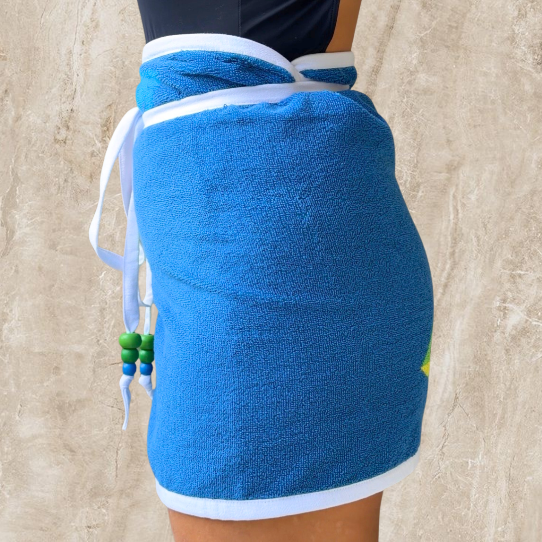 Thessaloniki REVERSIBLE Towel Wrap Skirt