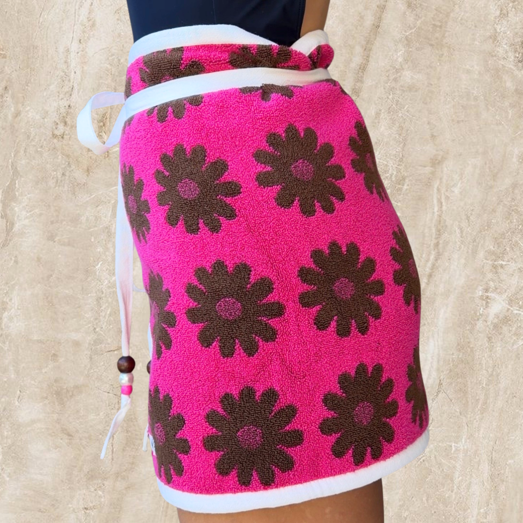 Okinawa REVERSIBLE Towel Wrap Skirt