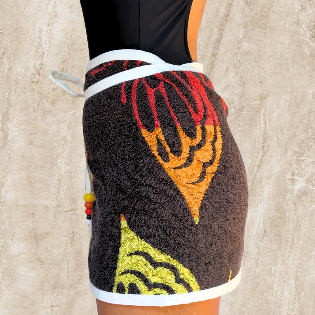 Manizales (2) REVERSIBLE Towel Wrap Skirt