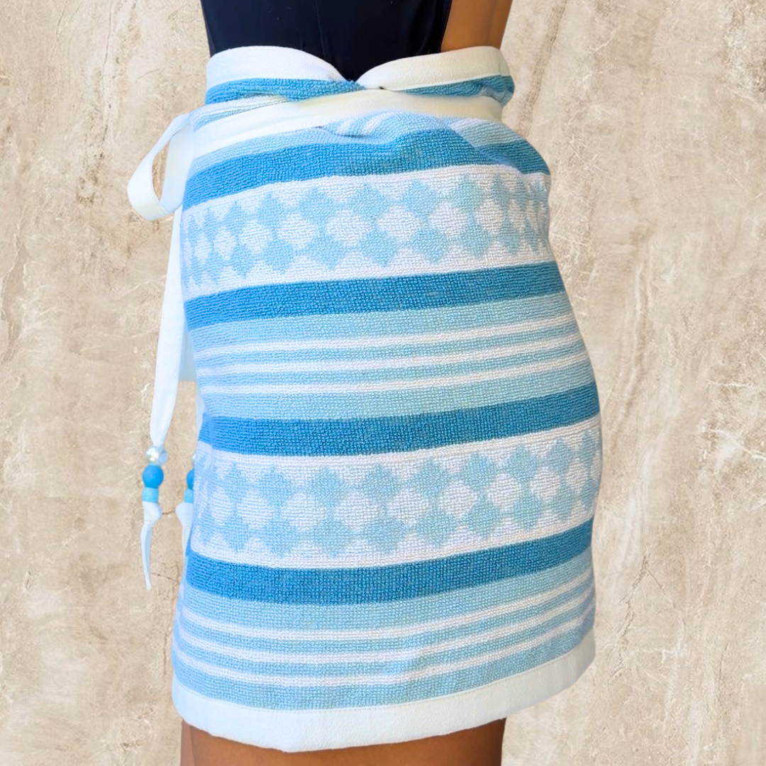 Kawana Vintage Towel Wrap Skirt