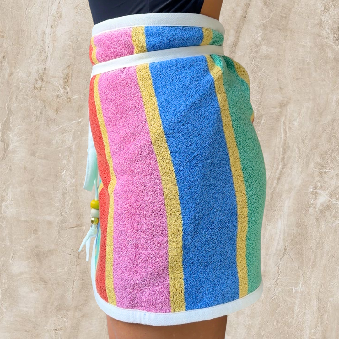 Santa Monica REVERSIBLE Towel Wrap Skirt