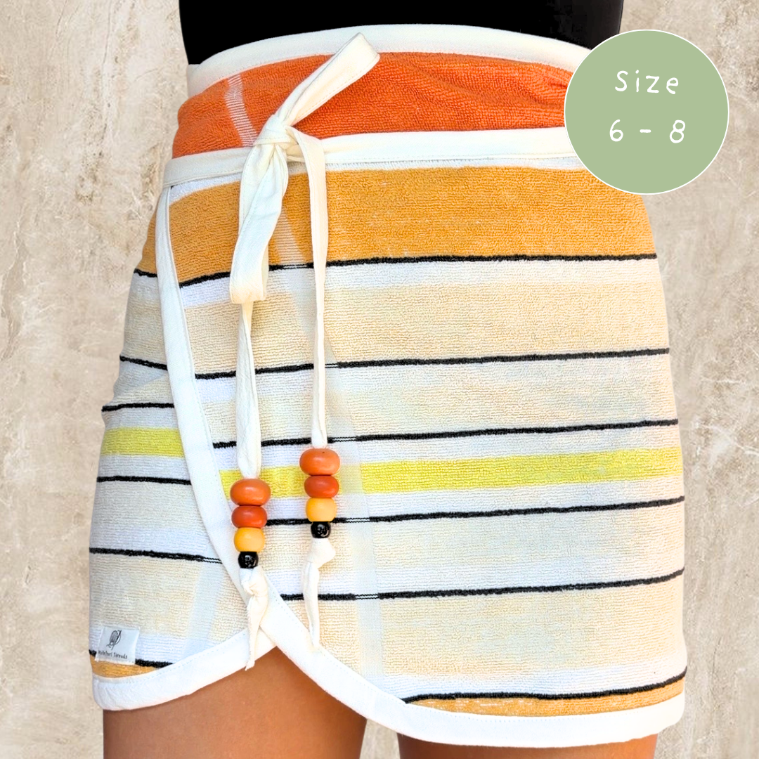 San Francisco Vintage Towel Wrap Skirt