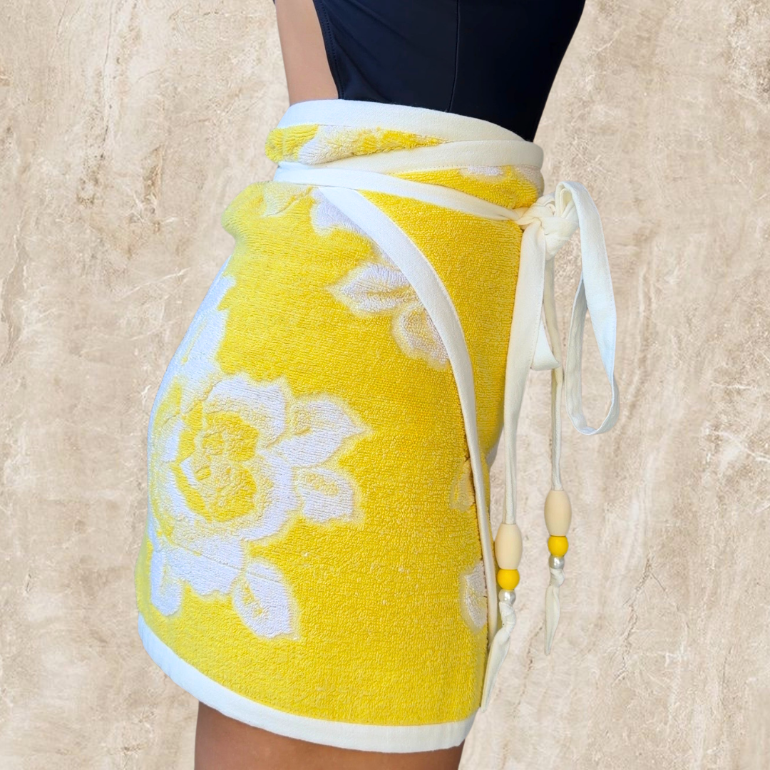 Encinitas REVERSIBLE Towel Wrap Skirt