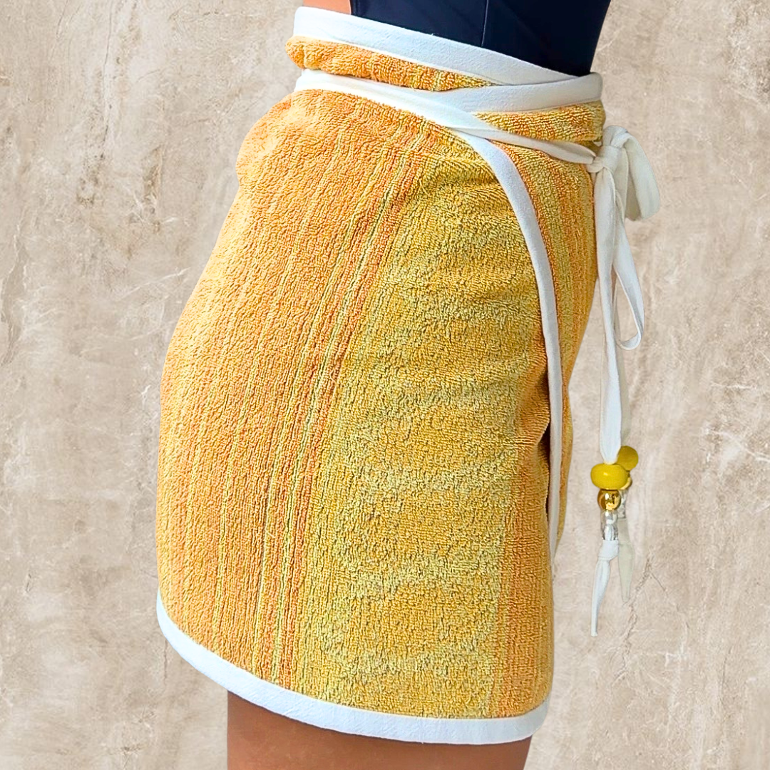 Elsternwick REVERSIBLE Towel Wrap Skirt