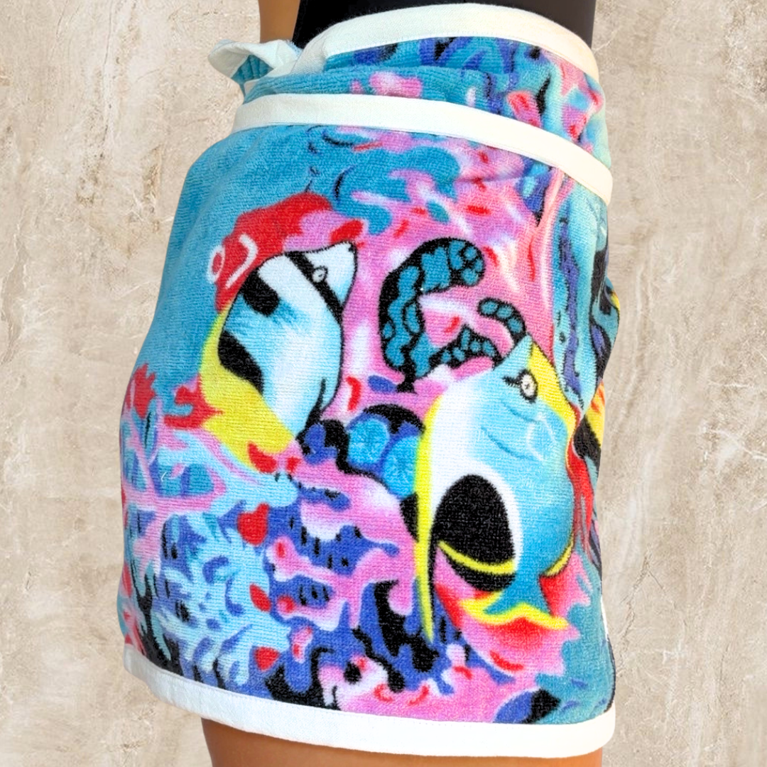 Cairns Towel Wrap Skirt