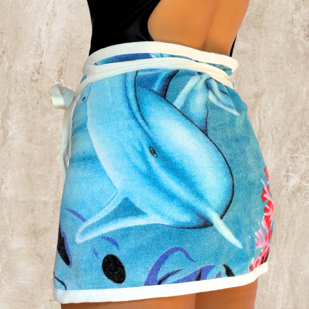 Cairns Towel Wrap Skirt