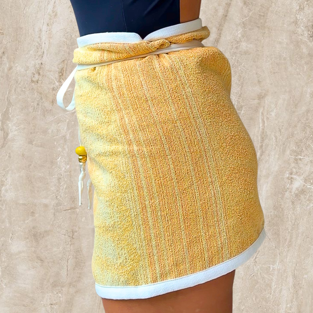 Elsternwick REVERSIBLE Towel Wrap Skirt