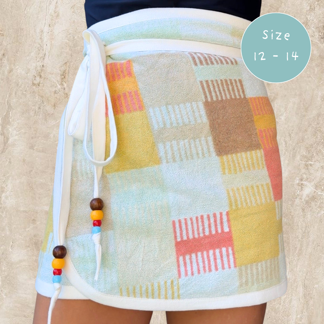 Palm Springs REVERSIBLE Towel Wrap Skirt