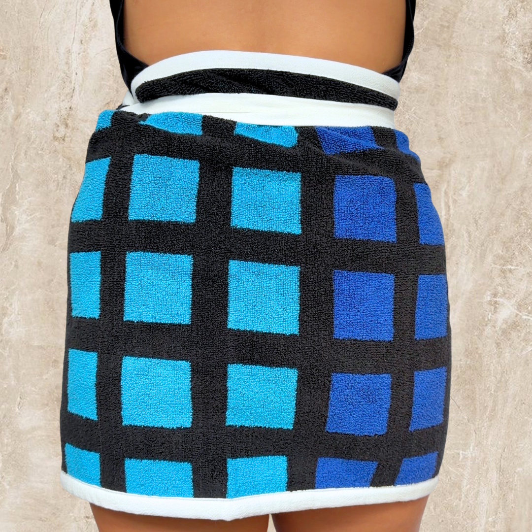 Tokyo REVERSIBLE Towel Wrap Skirt