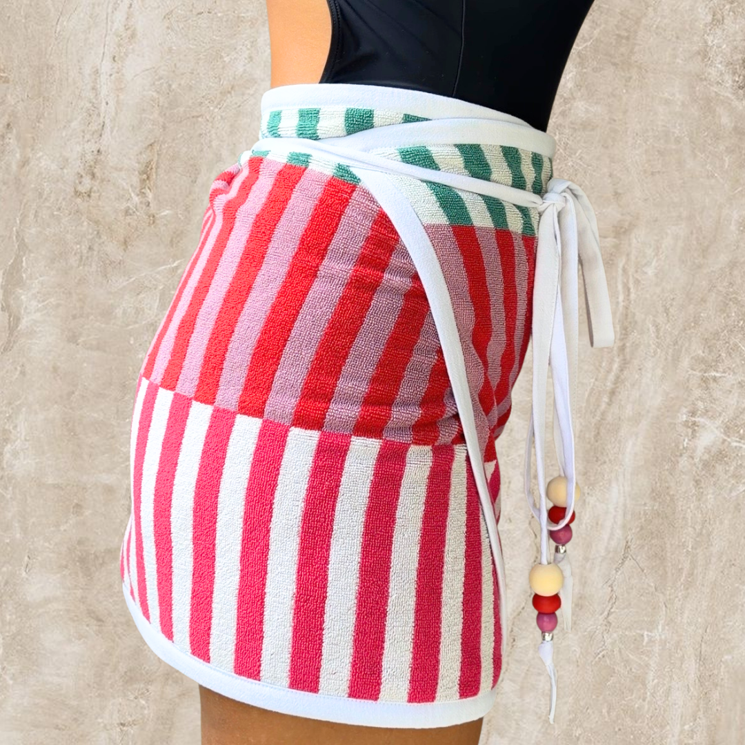 Ibiza Towel Wrap Skirt