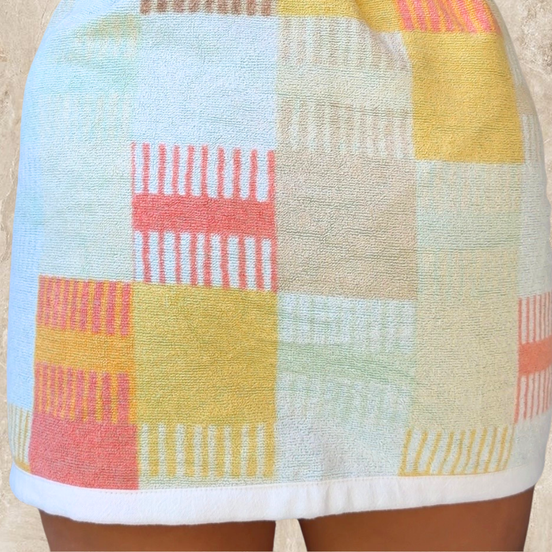 Palm Springs REVERSIBLE Towel Wrap Skirt