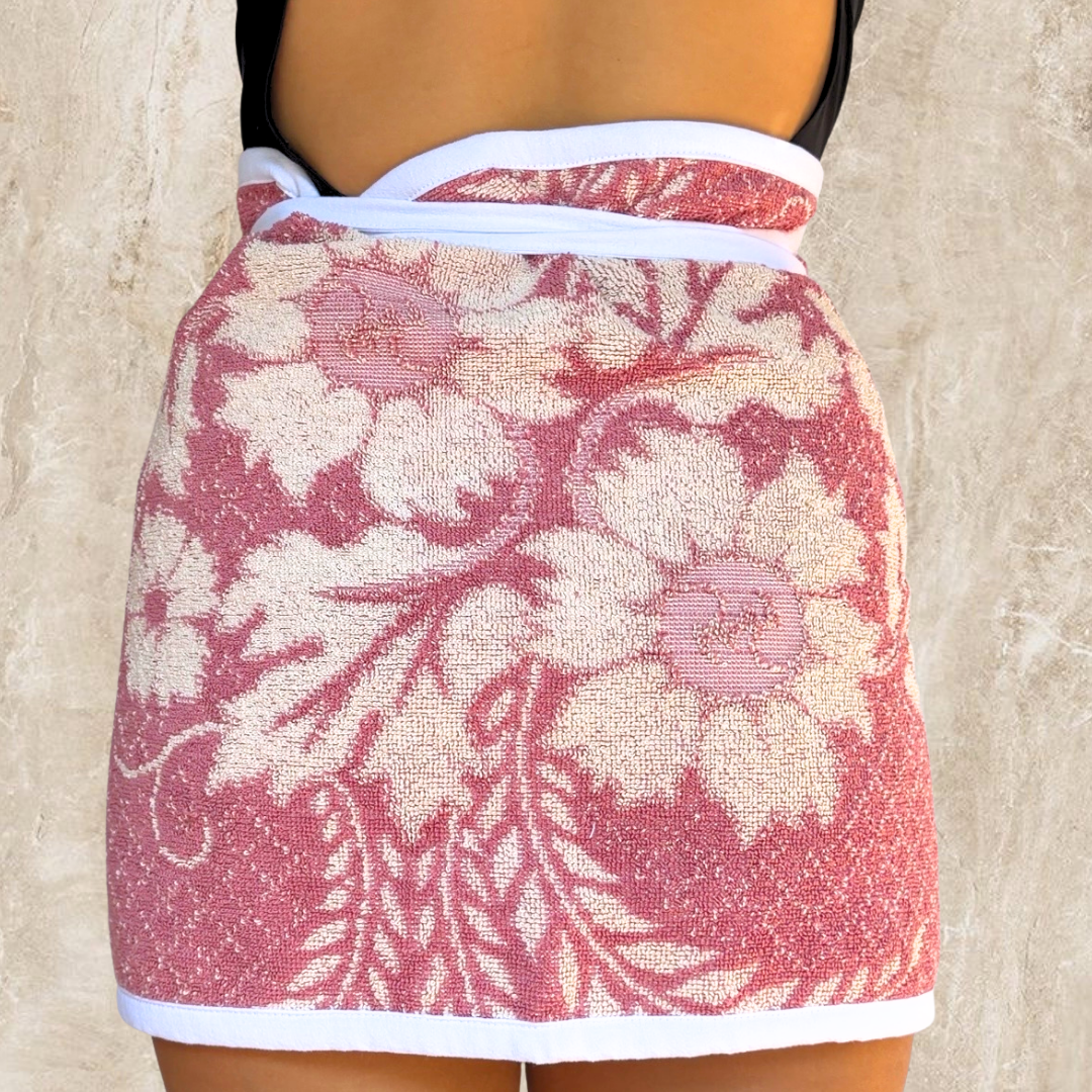 Oxfordshire Vintage REVERSIBLE Towel Wrap Skirt
