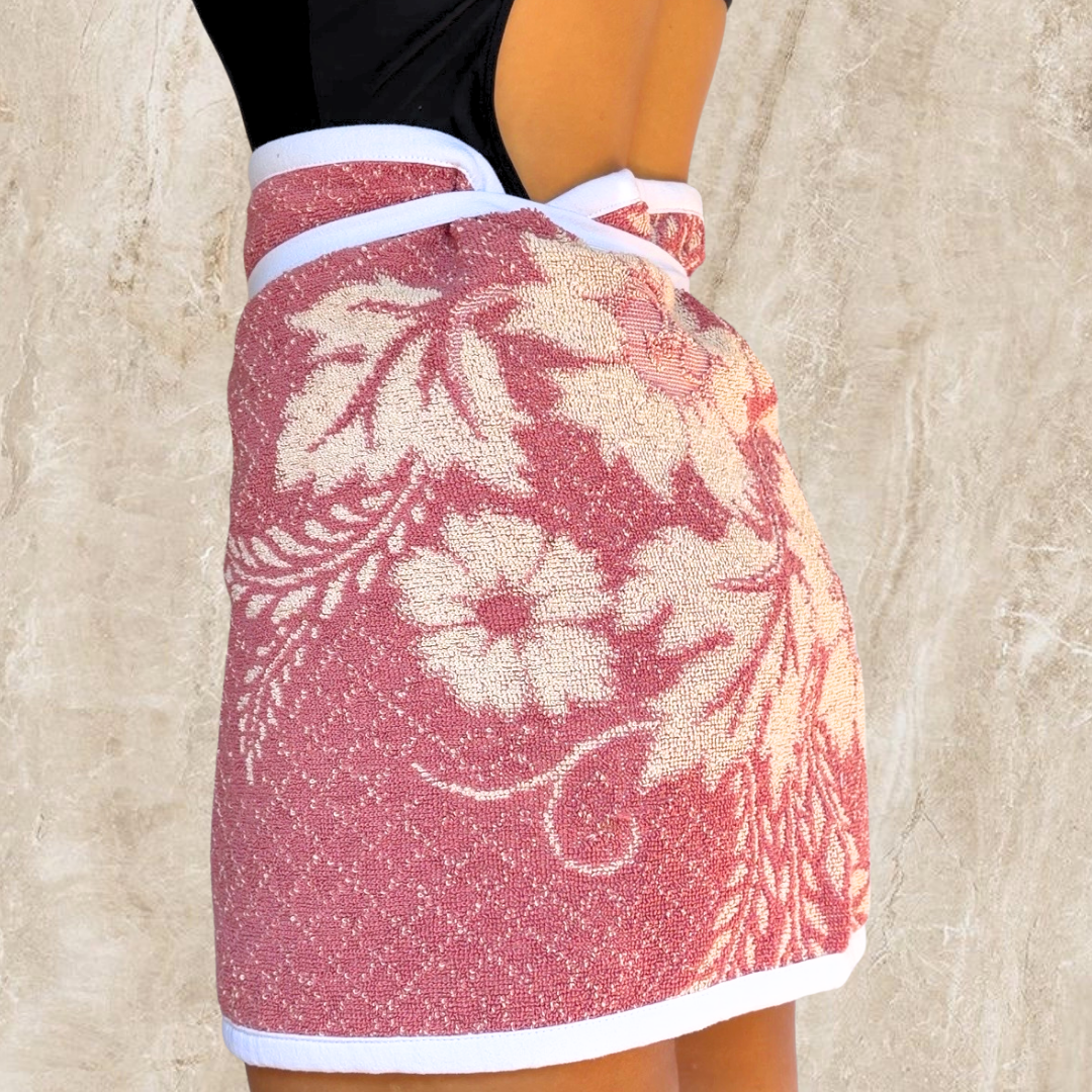 Oxfordshire Vintage REVERSIBLE Towel Wrap Skirt