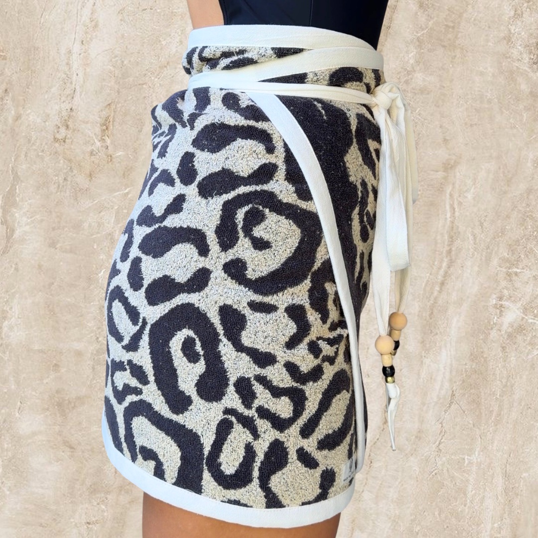 Tanzania REVERSIBLE Towel Wrap Skirt
