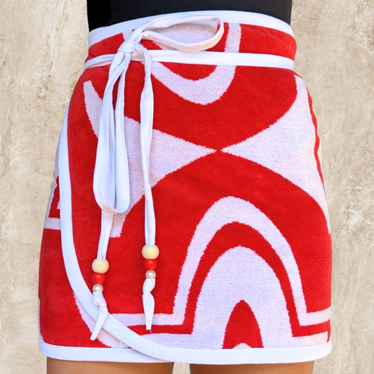 Marrakech REVERSIBLE Towel Wrap Skirt