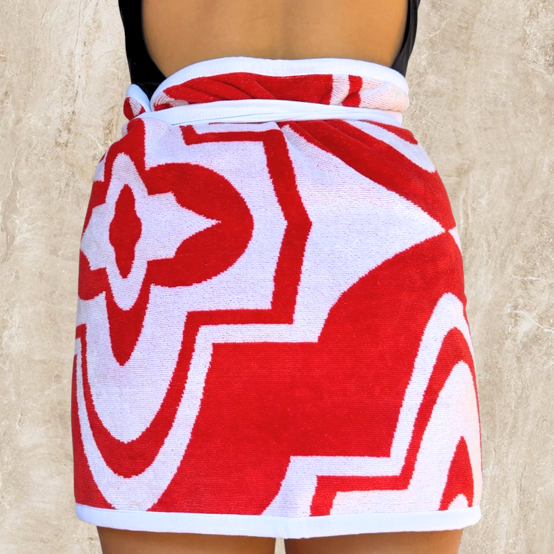Marrakech REVERSIBLE Towel Wrap Skirt