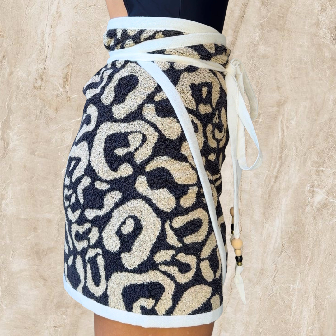 Tanzania REVERSIBLE Towel Wrap Skirt