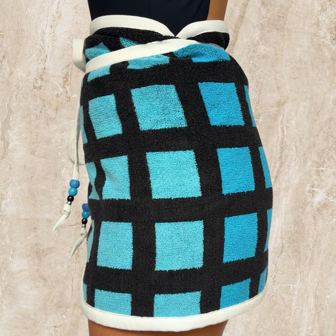 Tokyo REVERSIBLE Towel Wrap Skirt