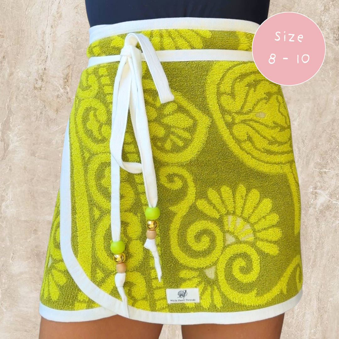 Menorca Vintage REVERSIBLE Towel Wrap Skirt