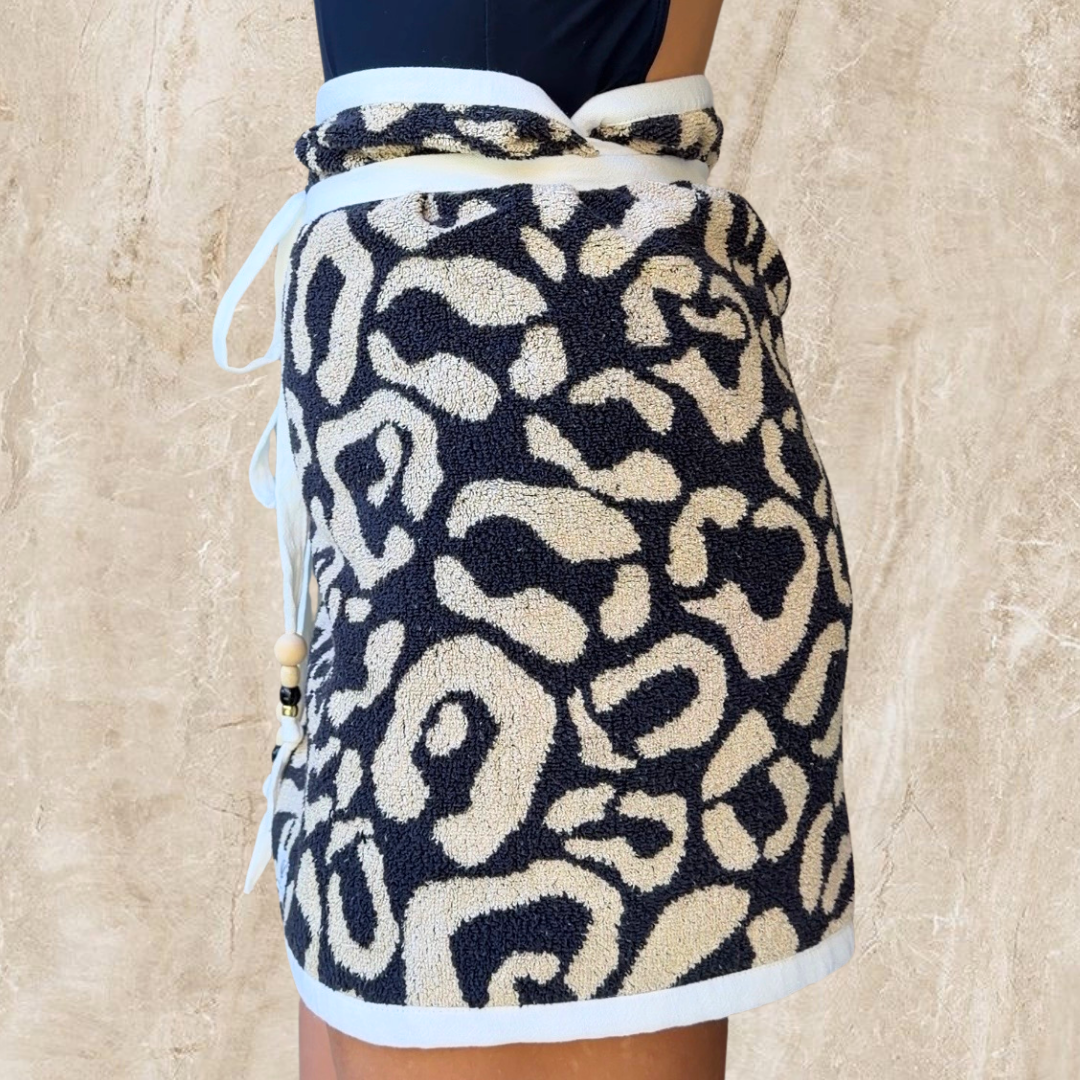 Tanzania REVERSIBLE Towel Wrap Skirt