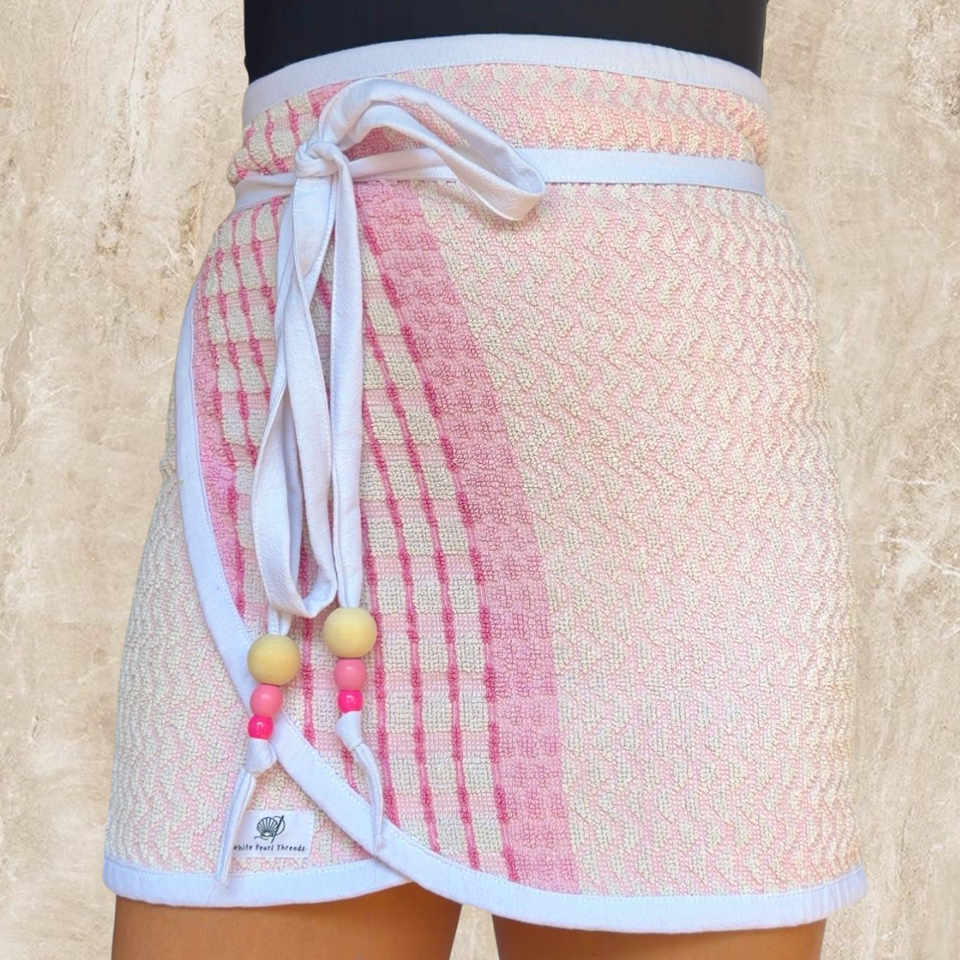 Biarritz Vintage Towel Wrap Skirt