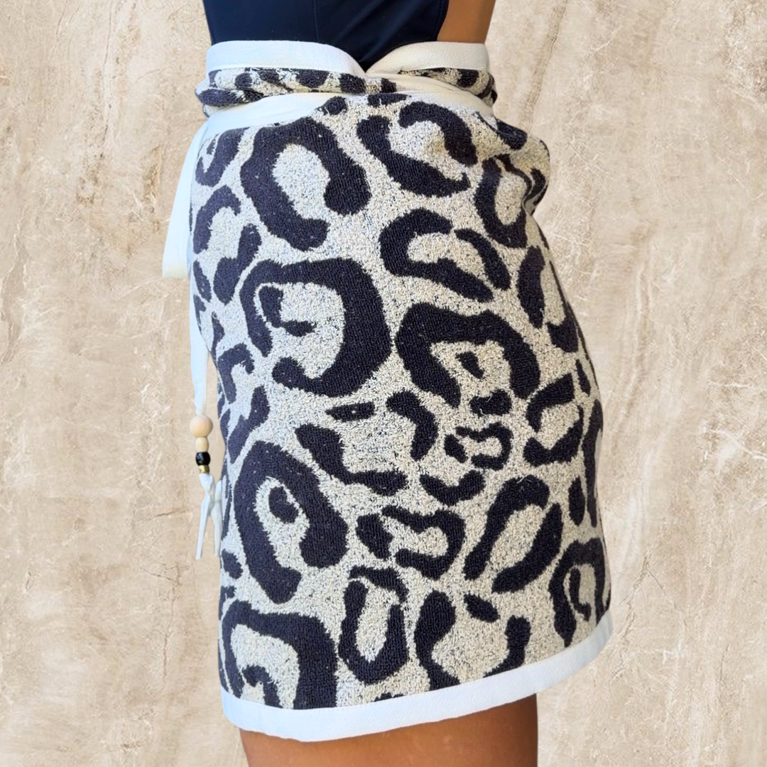 Tanzania REVERSIBLE Towel Wrap Skirt
