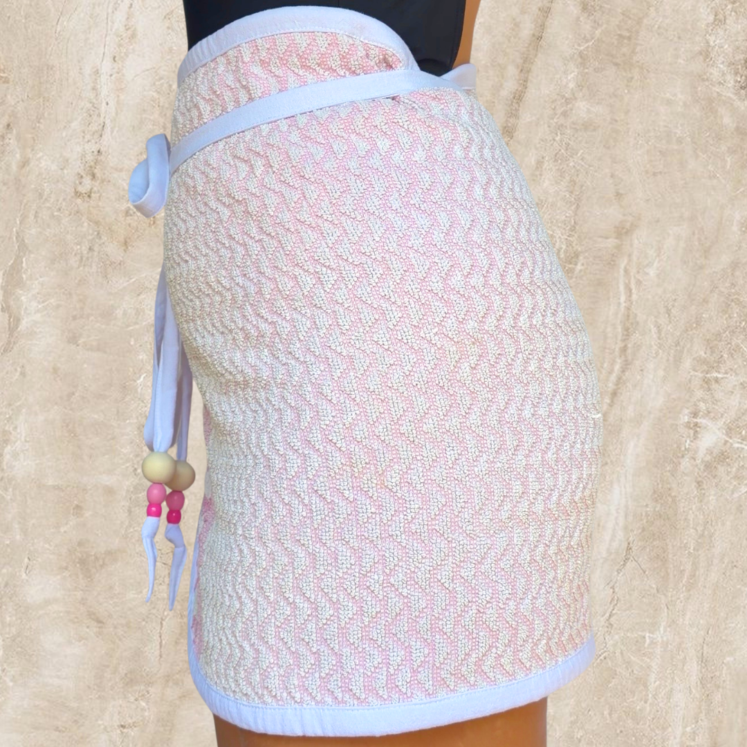 Biarritz Vintage Towel Wrap Skirt