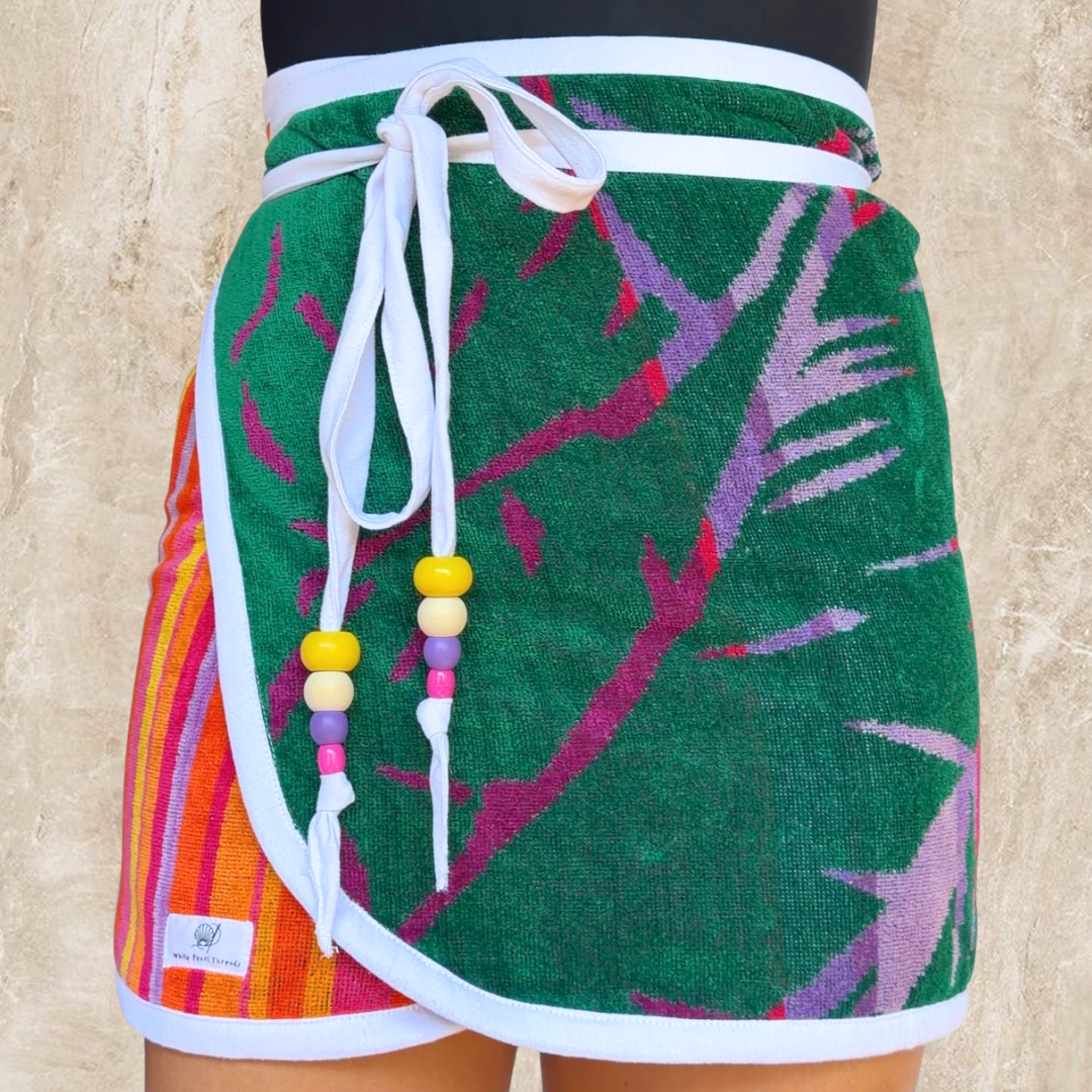 Key West (2) REVERSIBLE Towel Wrap Skirt