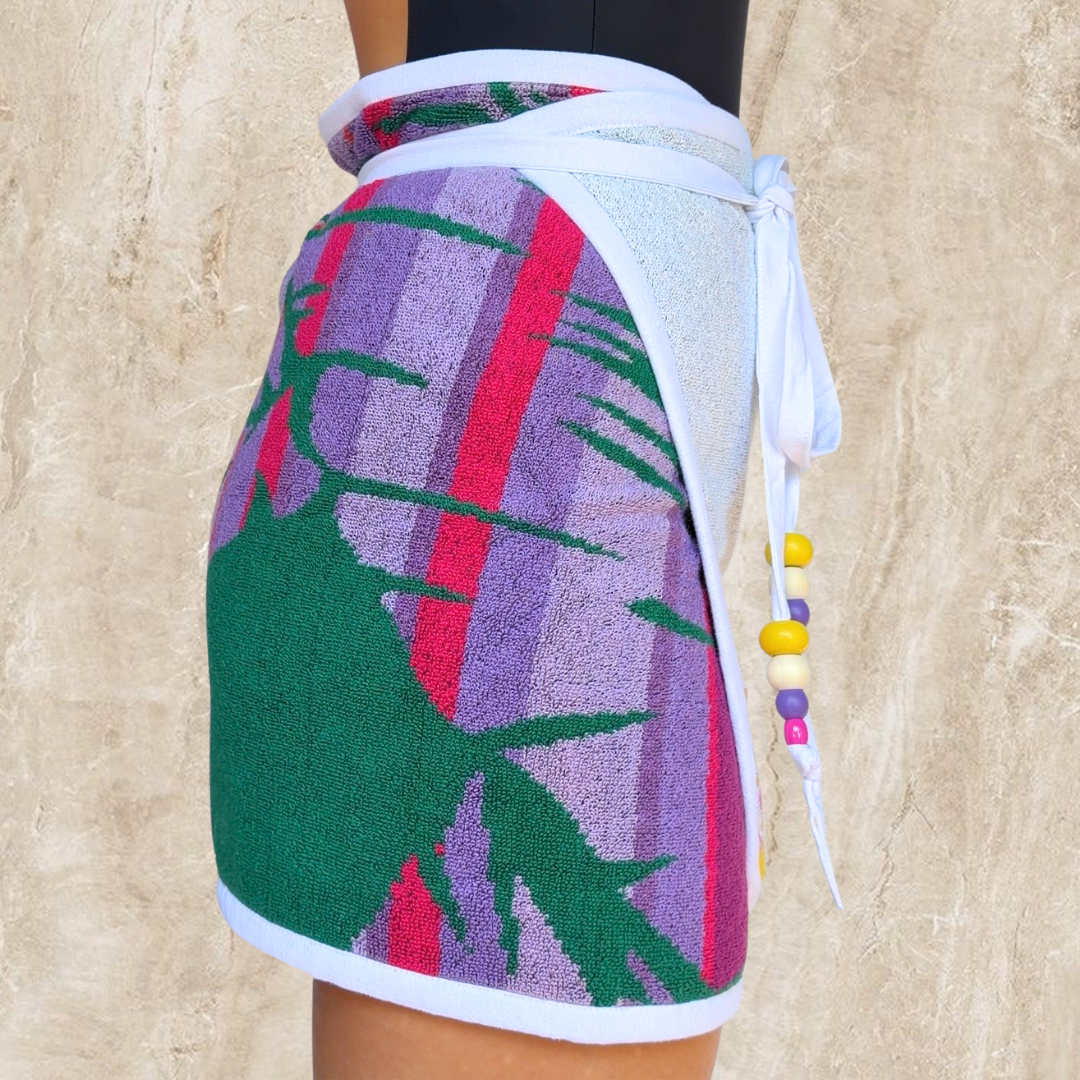 Key West (2) REVERSIBLE Towel Wrap Skirt