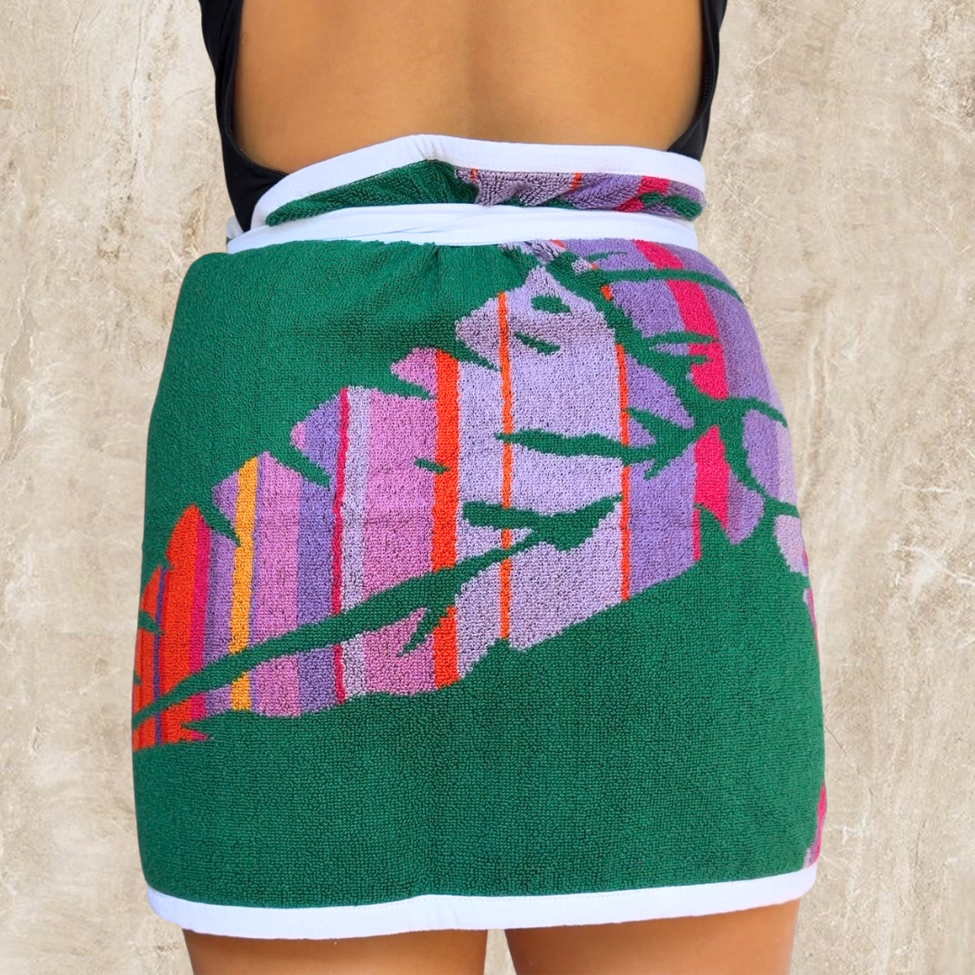Key West (2) REVERSIBLE Towel Wrap Skirt