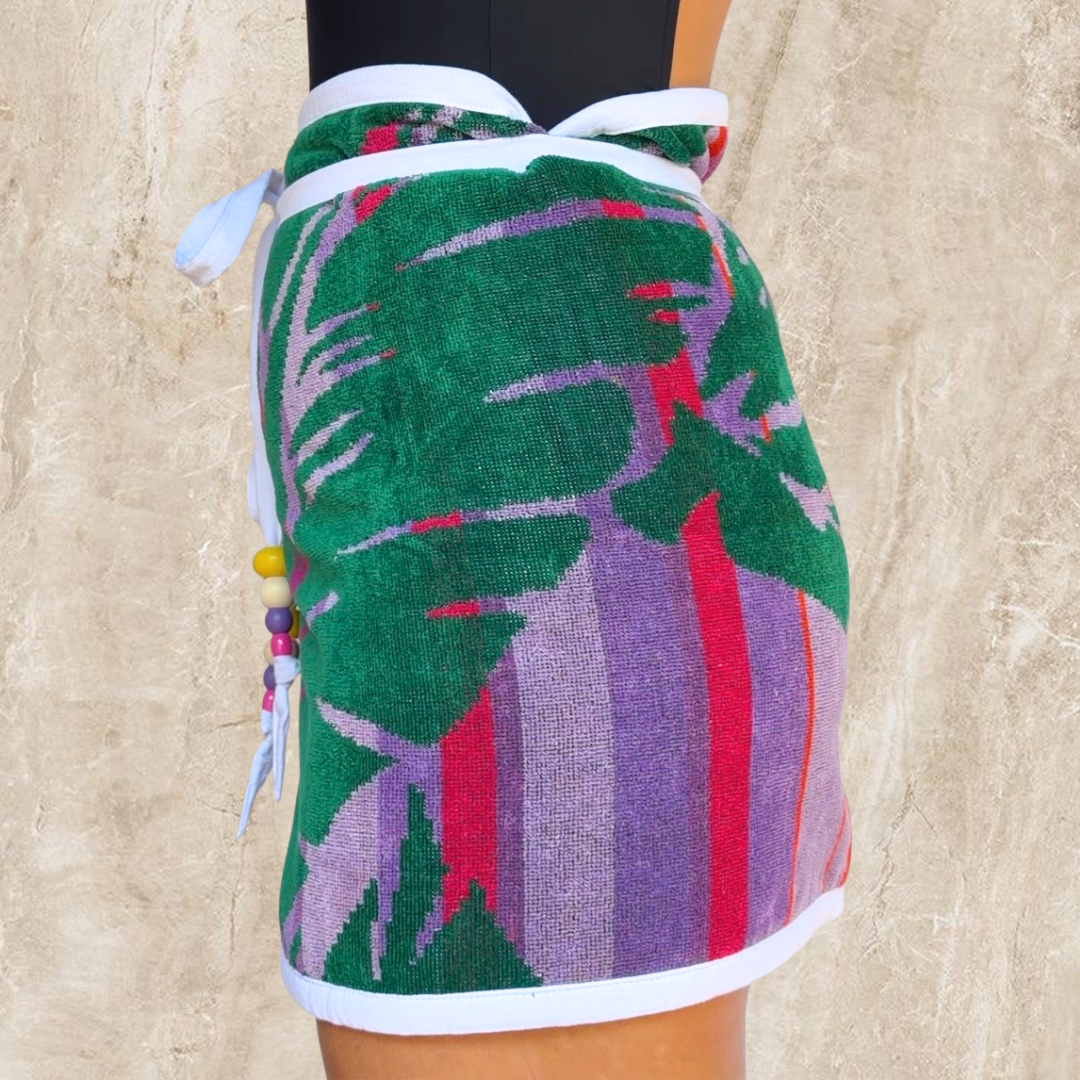 Key West (2) REVERSIBLE Towel Wrap Skirt
