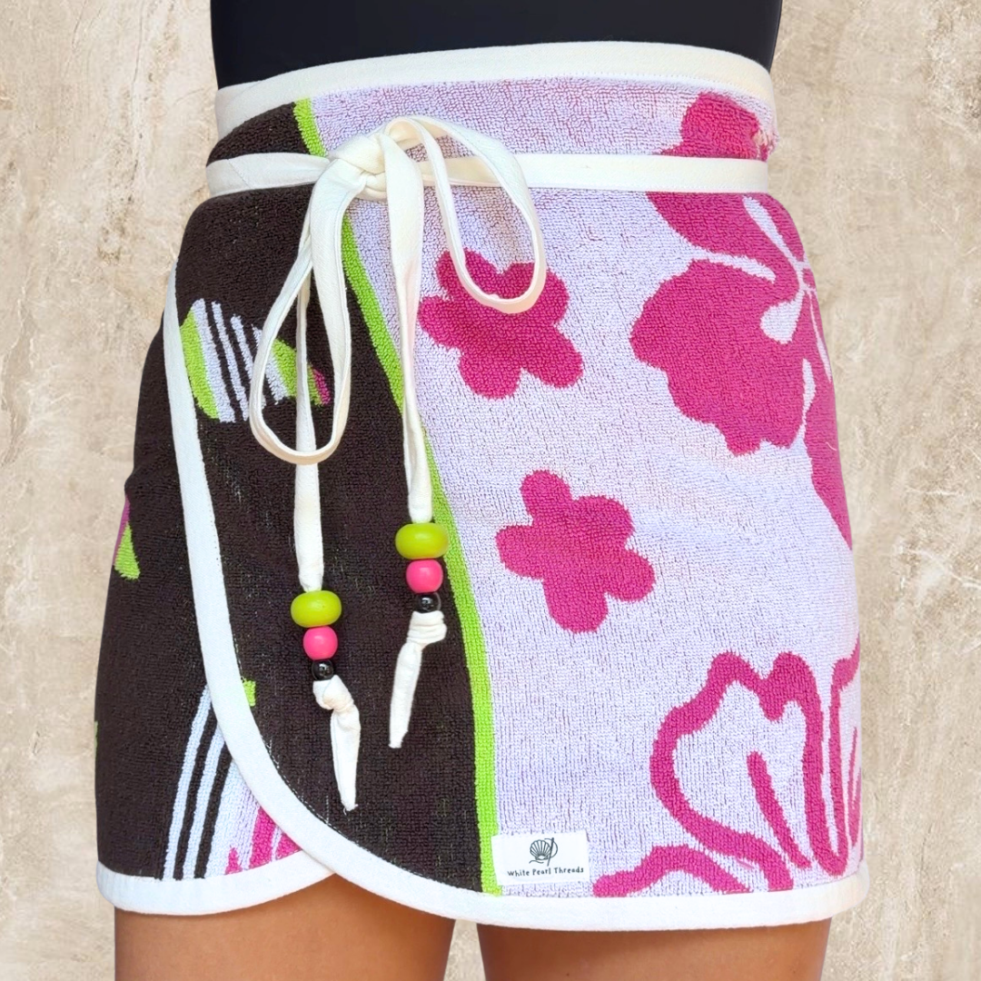 Oʻahu (2) REVERSIBLE Towel Wrap Skirt