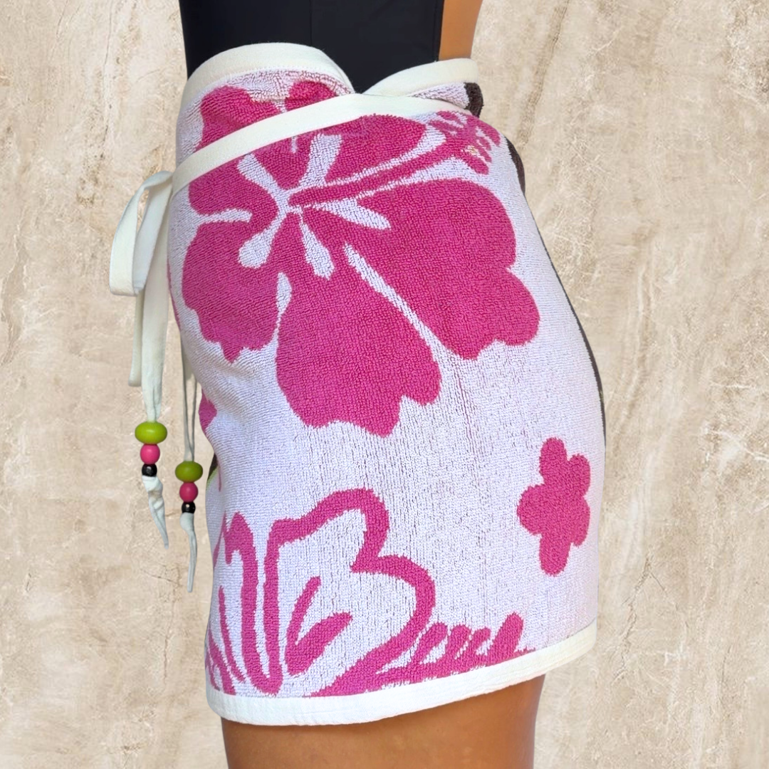 Oʻahu (2) REVERSIBLE Towel Wrap Skirt