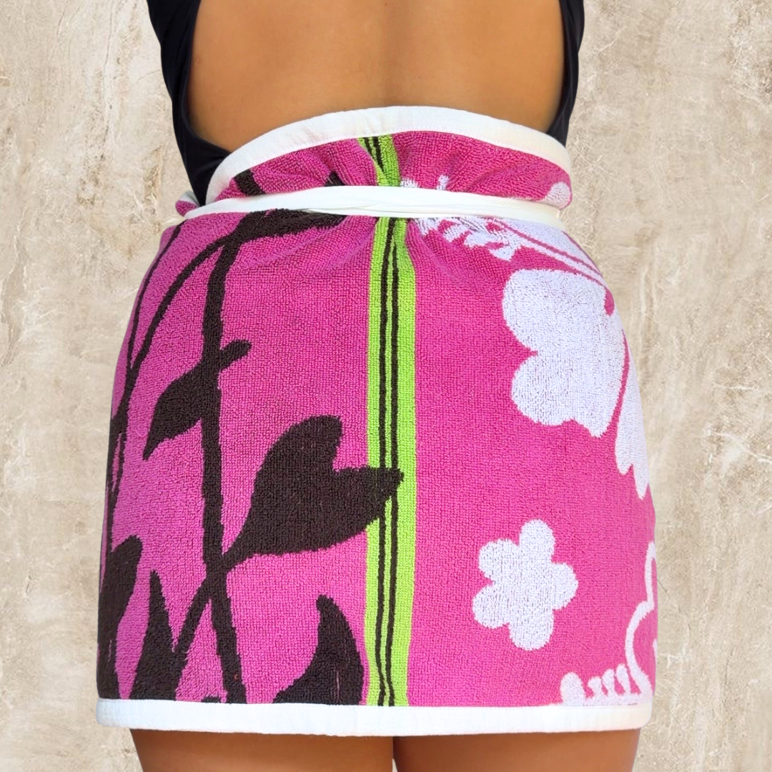 Oʻahu (2) REVERSIBLE Towel Wrap Skirt