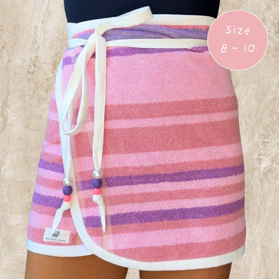 Malibu Vintage Towel Wrap Skirt