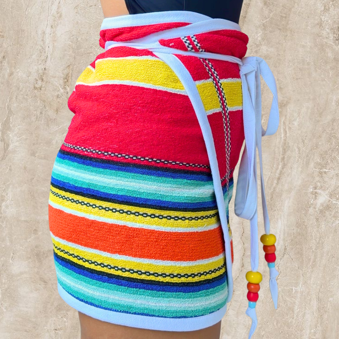 Acapulco Vintage Towel Wrap Skirt