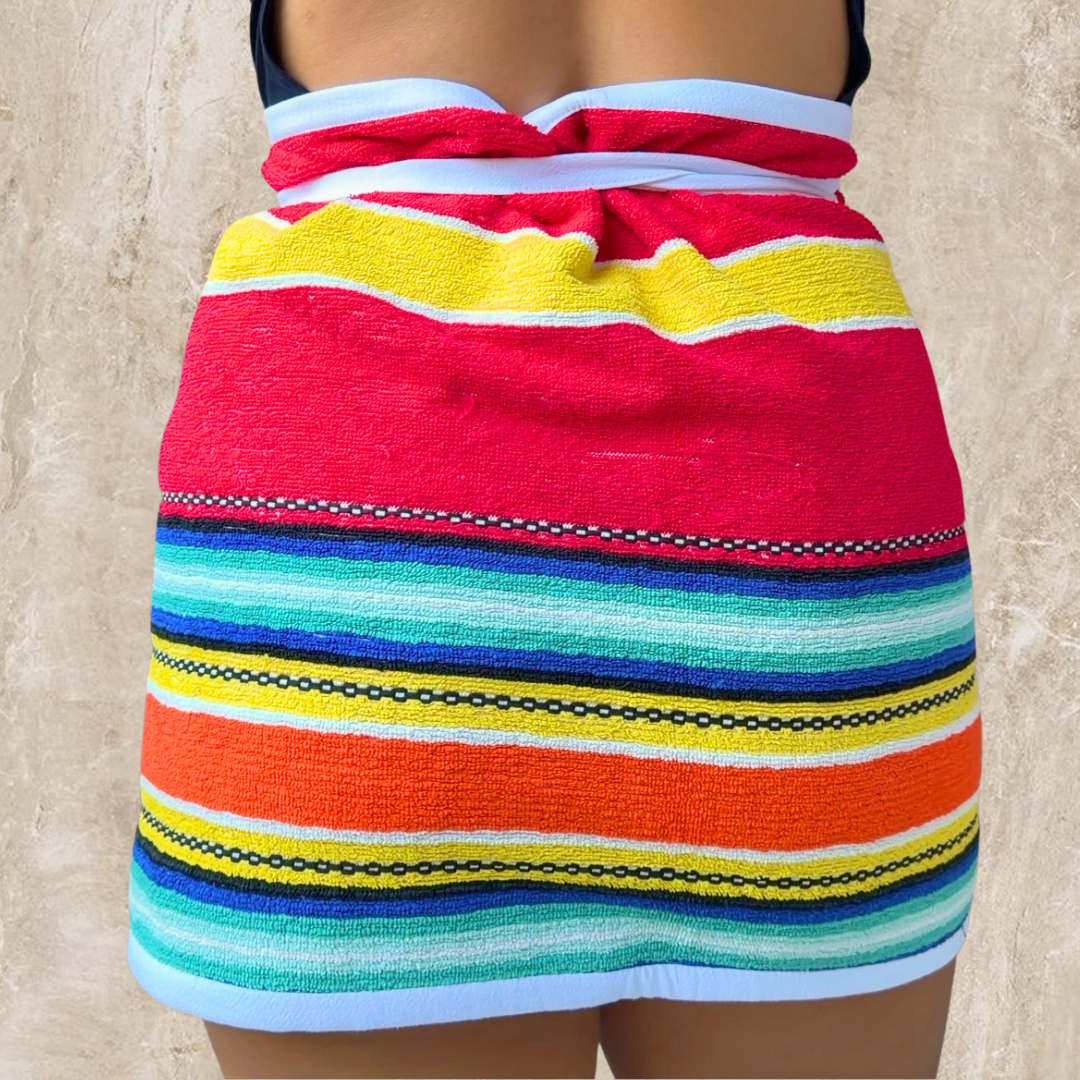 Acapulco Vintage Towel Wrap Skirt