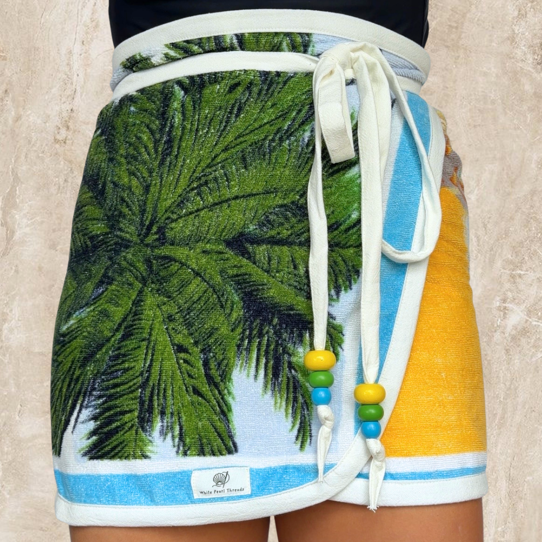 Rhodes Towel Wrap Skirt