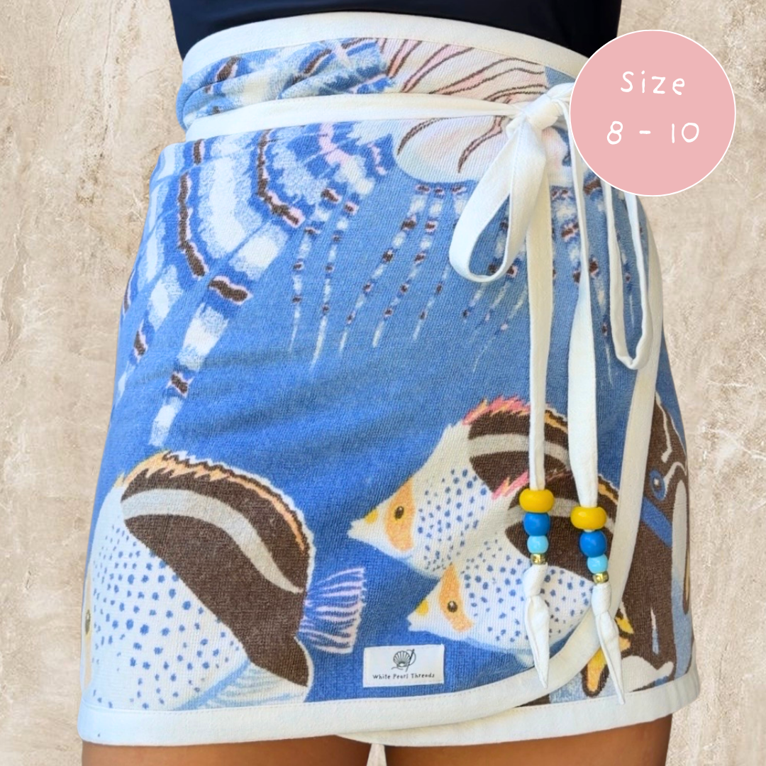 Rarotonga Vintage Towel Wrap Skirt