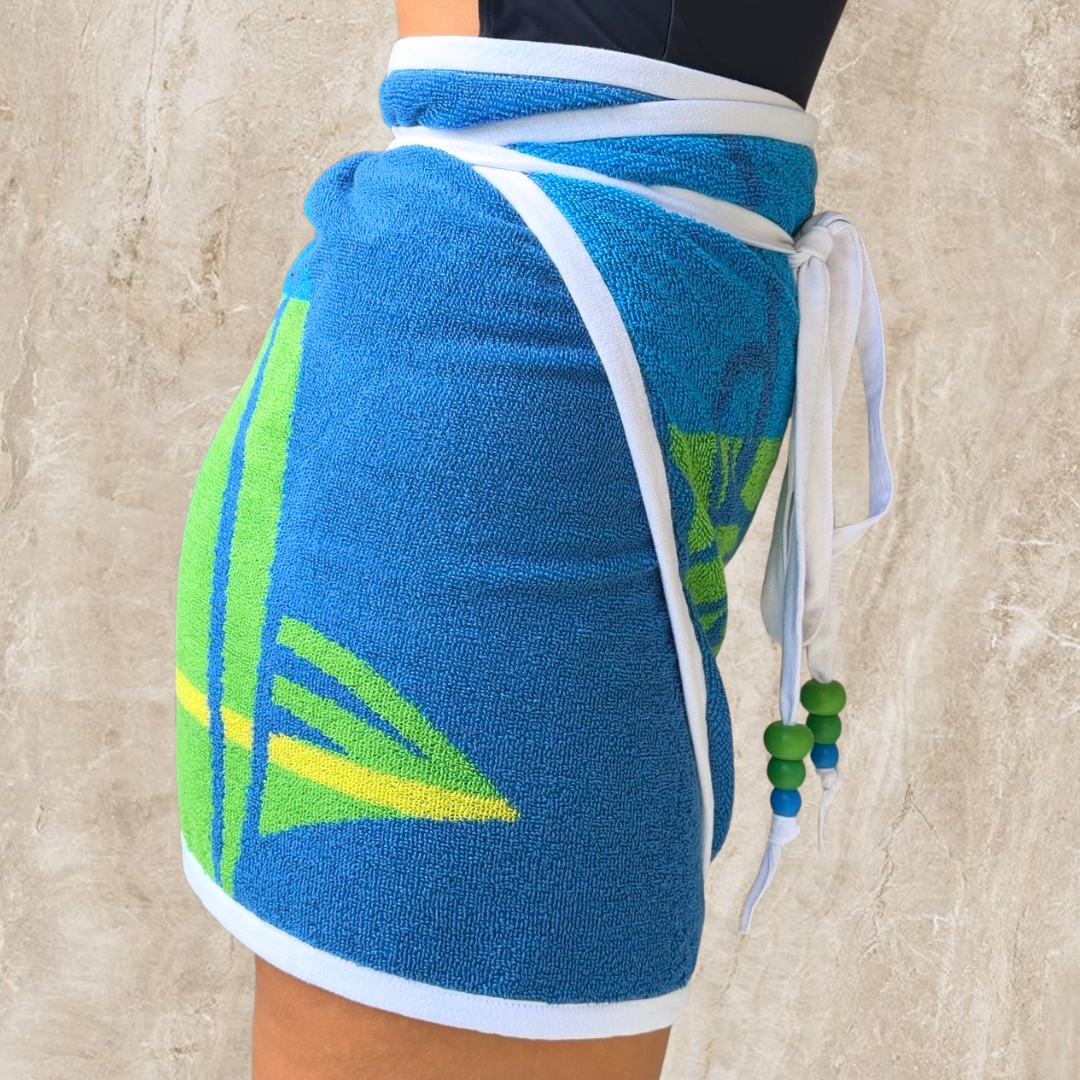 Thessaloniki REVERSIBLE Towel Wrap Skirt
