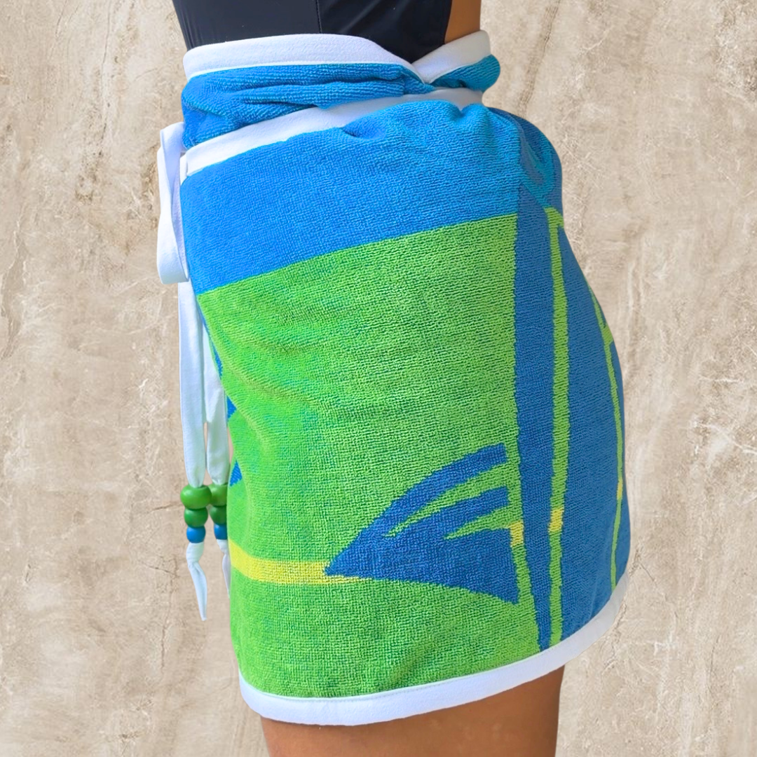 Thessaloniki REVERSIBLE Towel Wrap Skirt