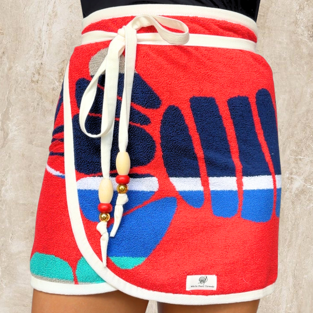 Maine REVERSIBLE Towel Wrap Skirt