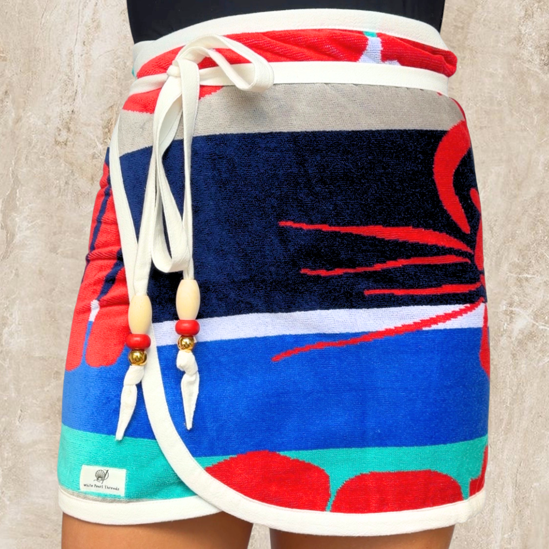 Maine REVERSIBLE Towel Wrap Skirt