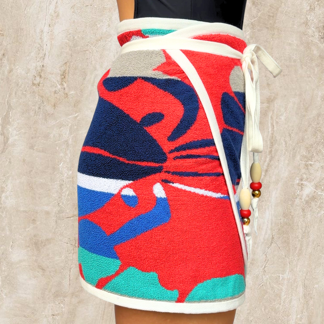 Maine REVERSIBLE Towel Wrap Skirt