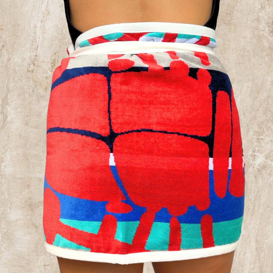 Maine REVERSIBLE Towel Wrap Skirt