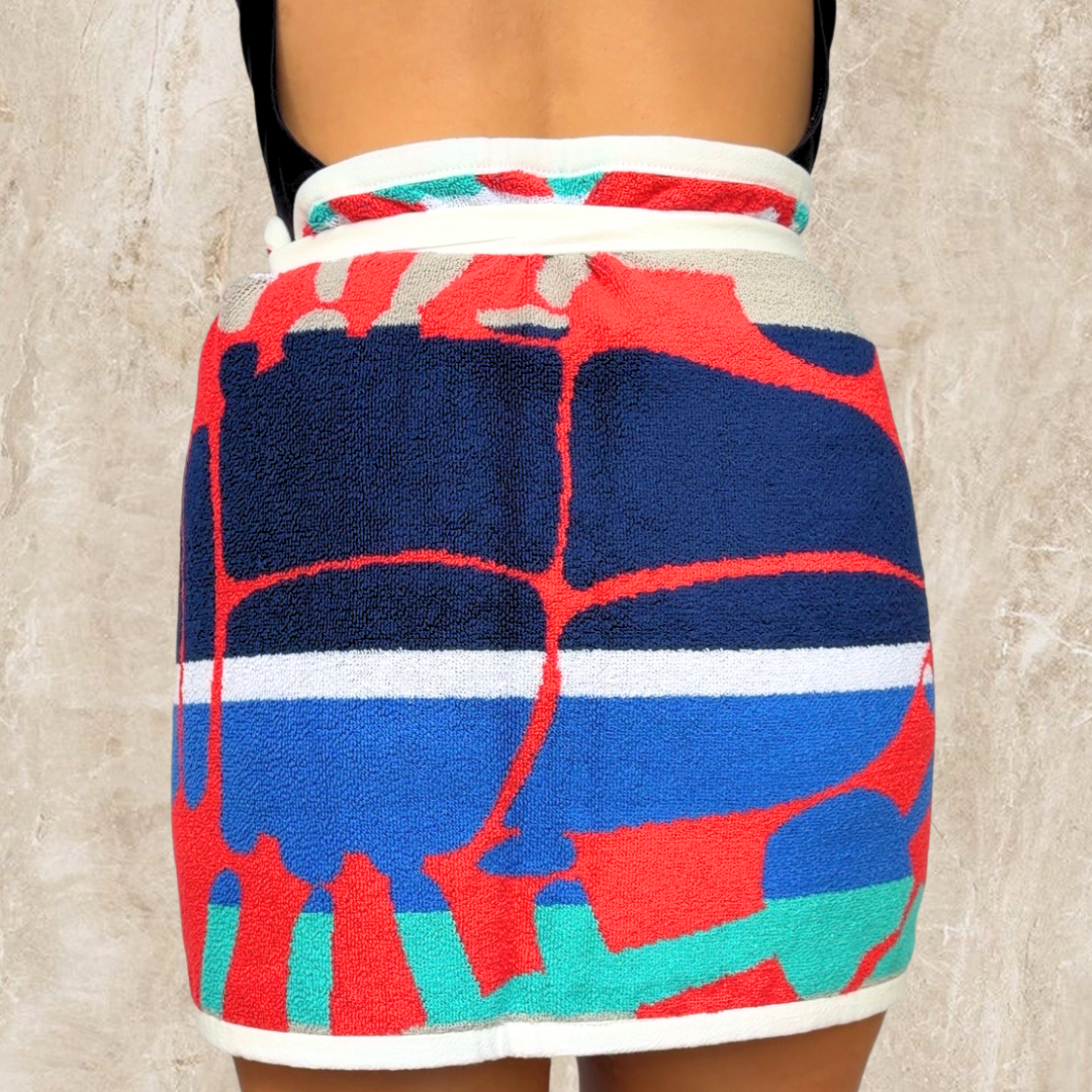 Maine REVERSIBLE Towel Wrap Skirt
