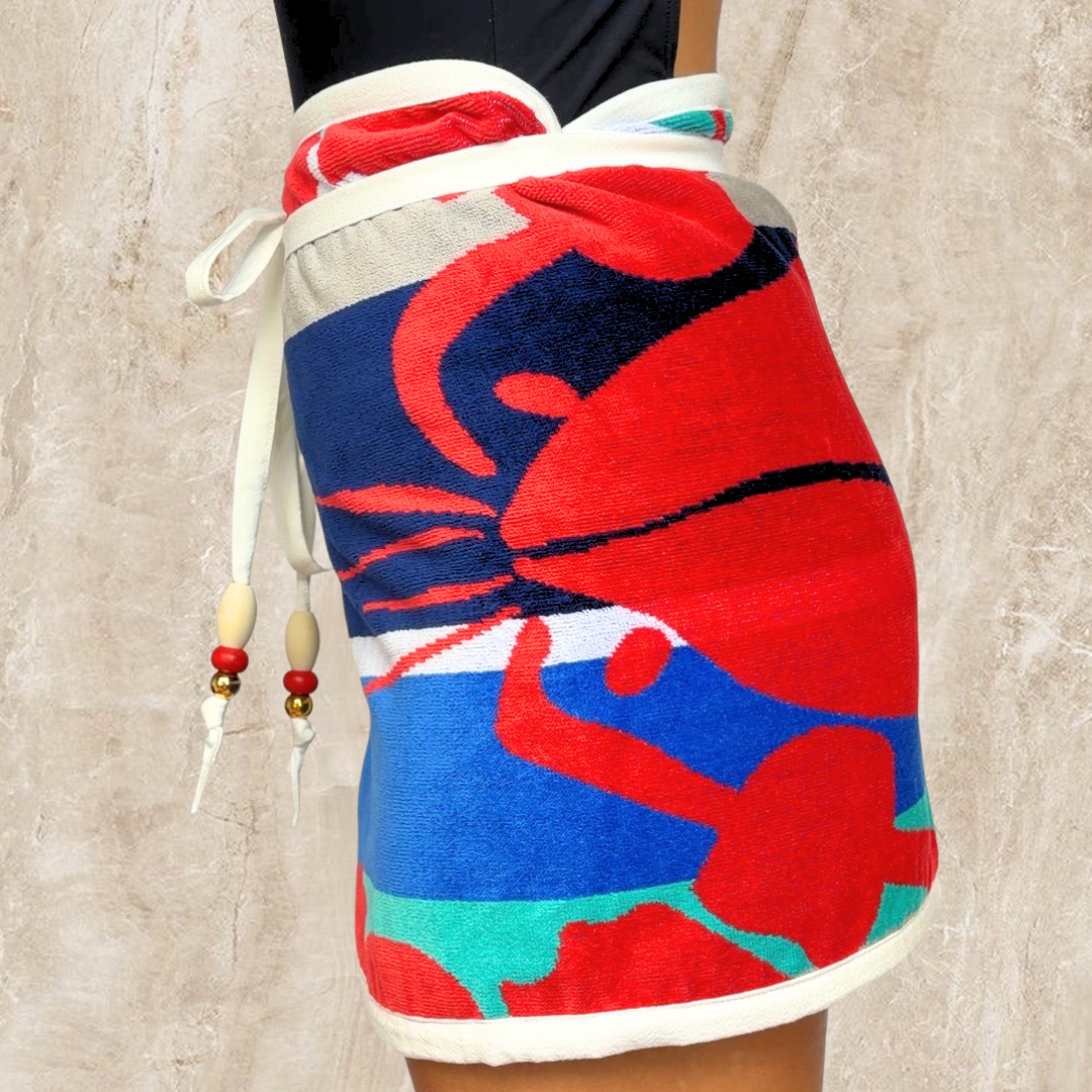Maine REVERSIBLE Towel Wrap Skirt
