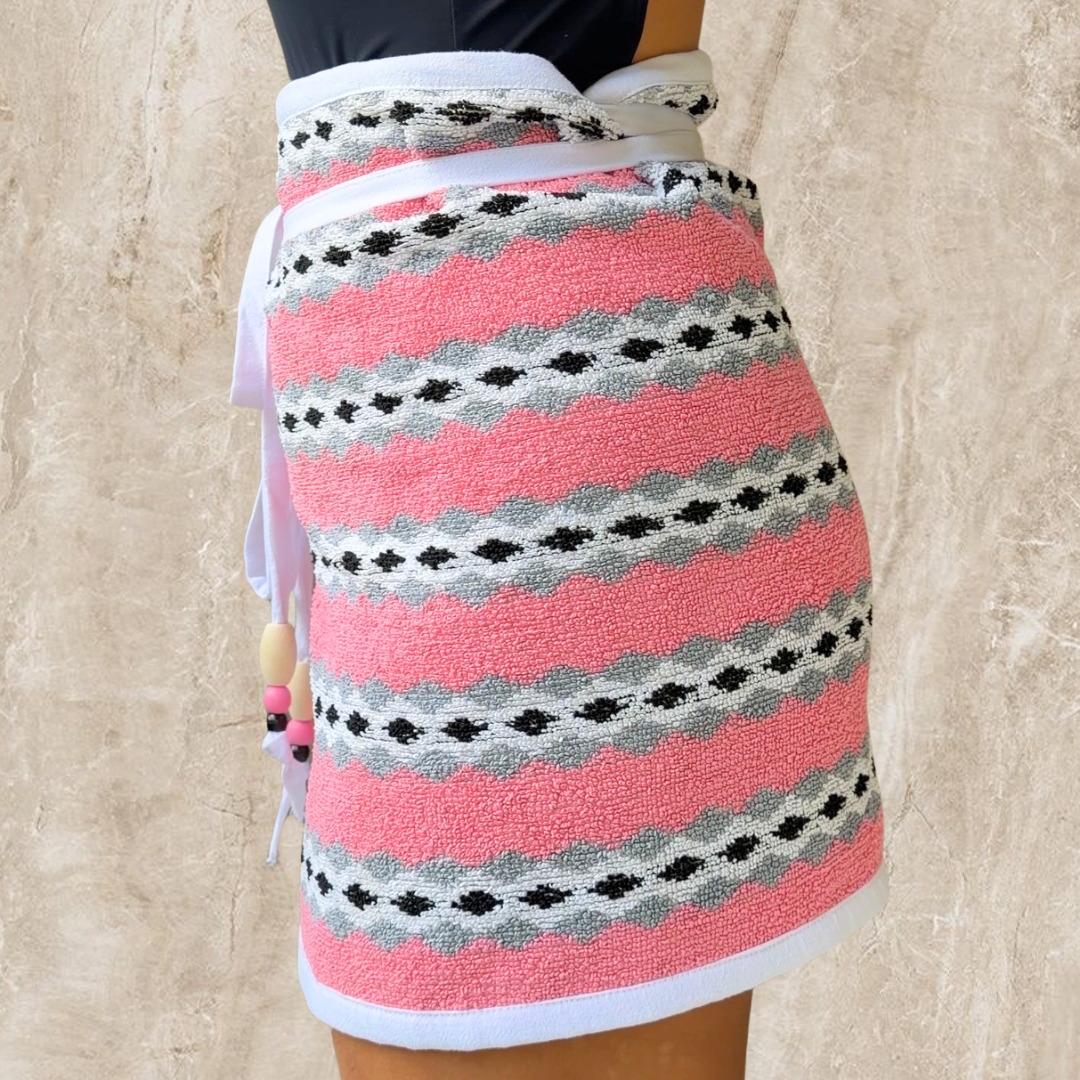 Hanalei Vintage Towel Wrap Skirt